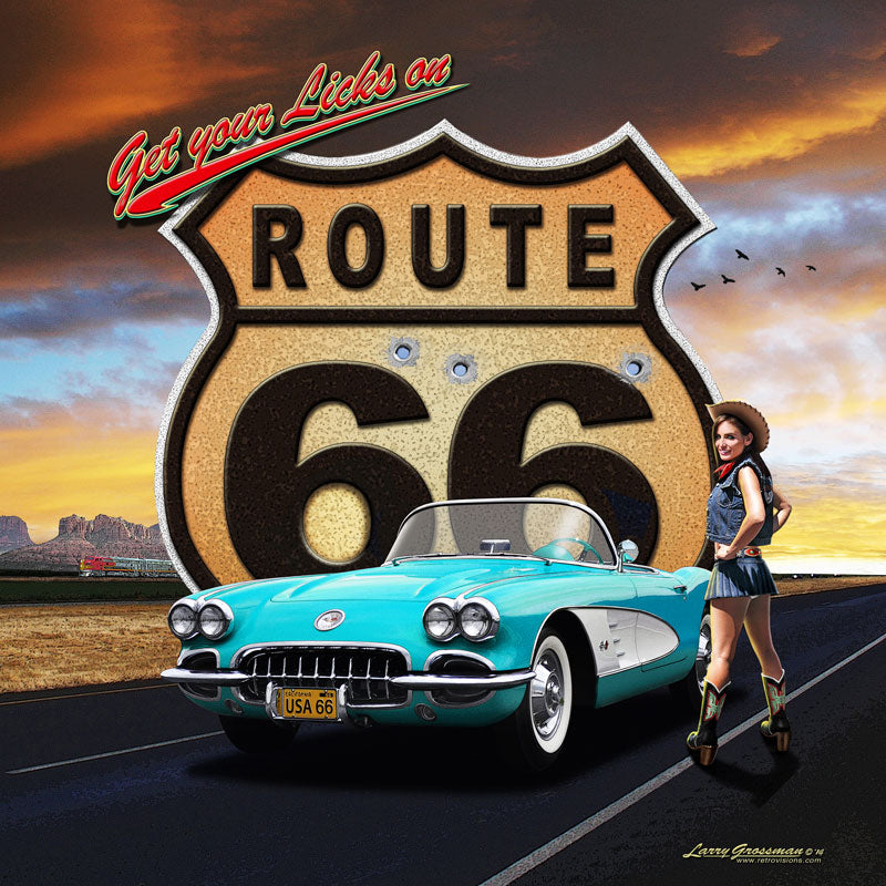 Route 66 Girl