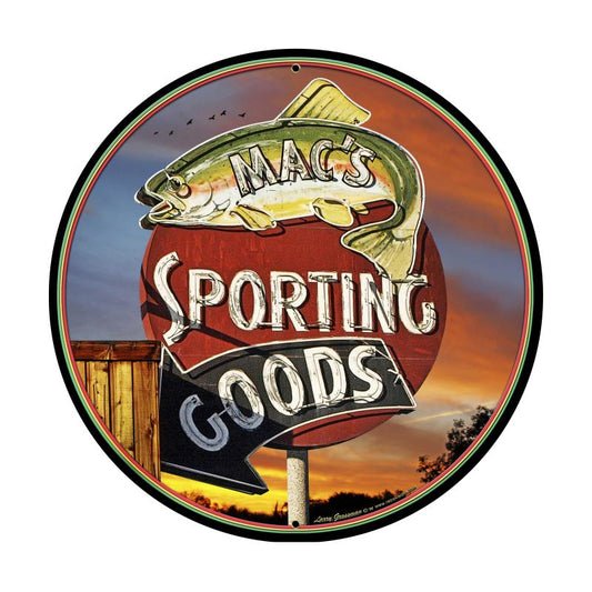 Sporting Goods Vintage Sign