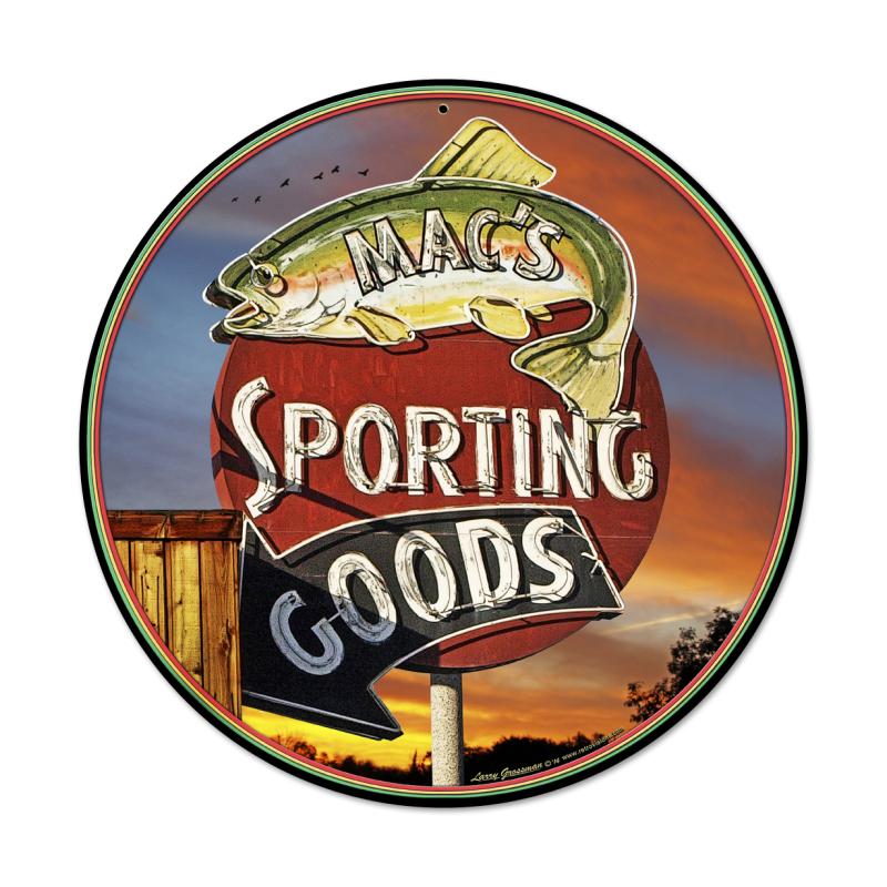 Sporting Goods Vintage Sign