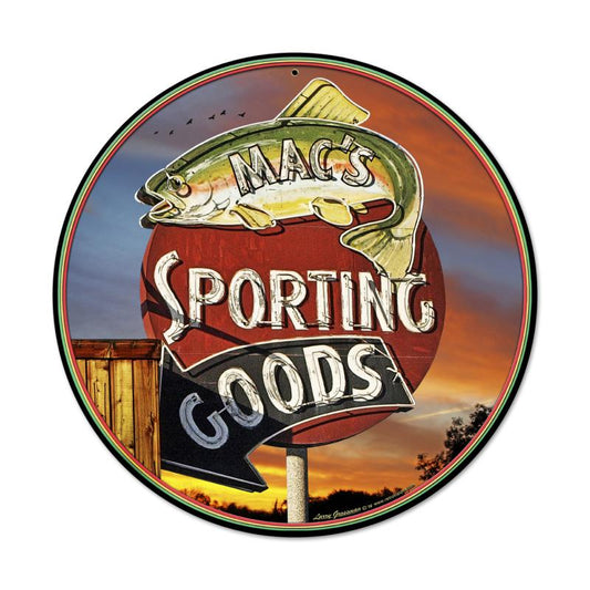 Sporting Goods Vintage Sign