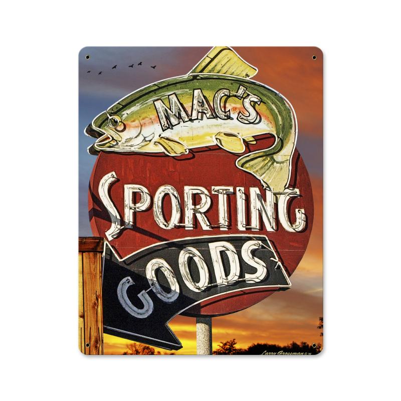 Sporting Goods Vintage Sign