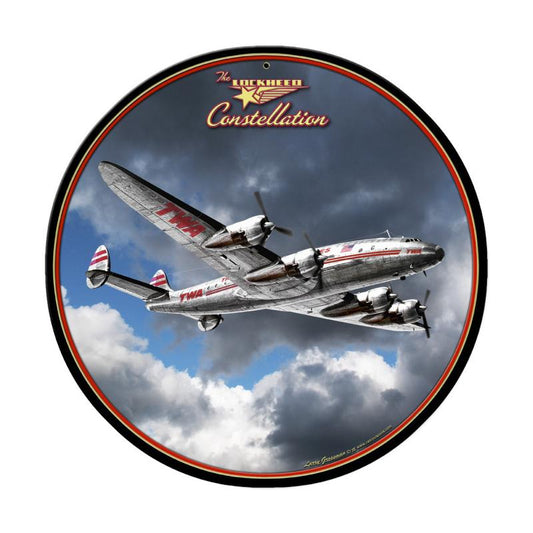 Lockheed Constellation Vintage Sign