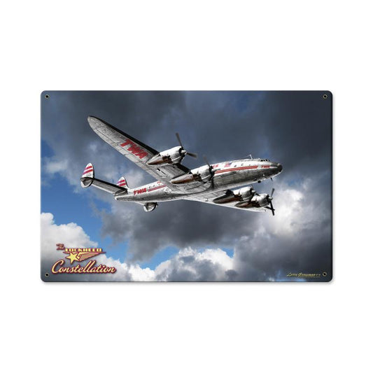 Lockheed Constellation Vintage Sign