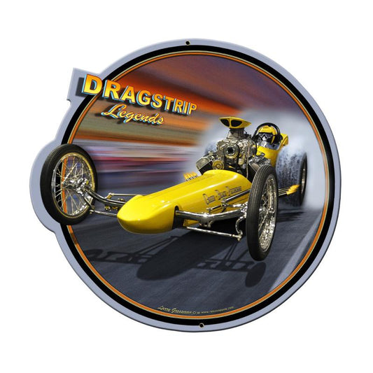 Dragster Legends Vintage Sign