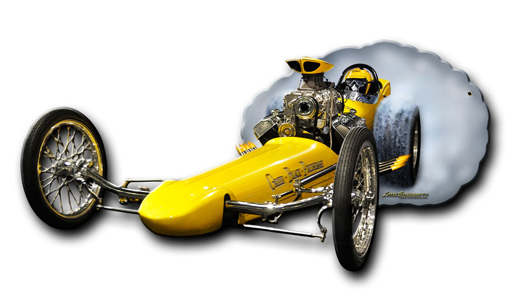 1962 Dragster Vintage Sign