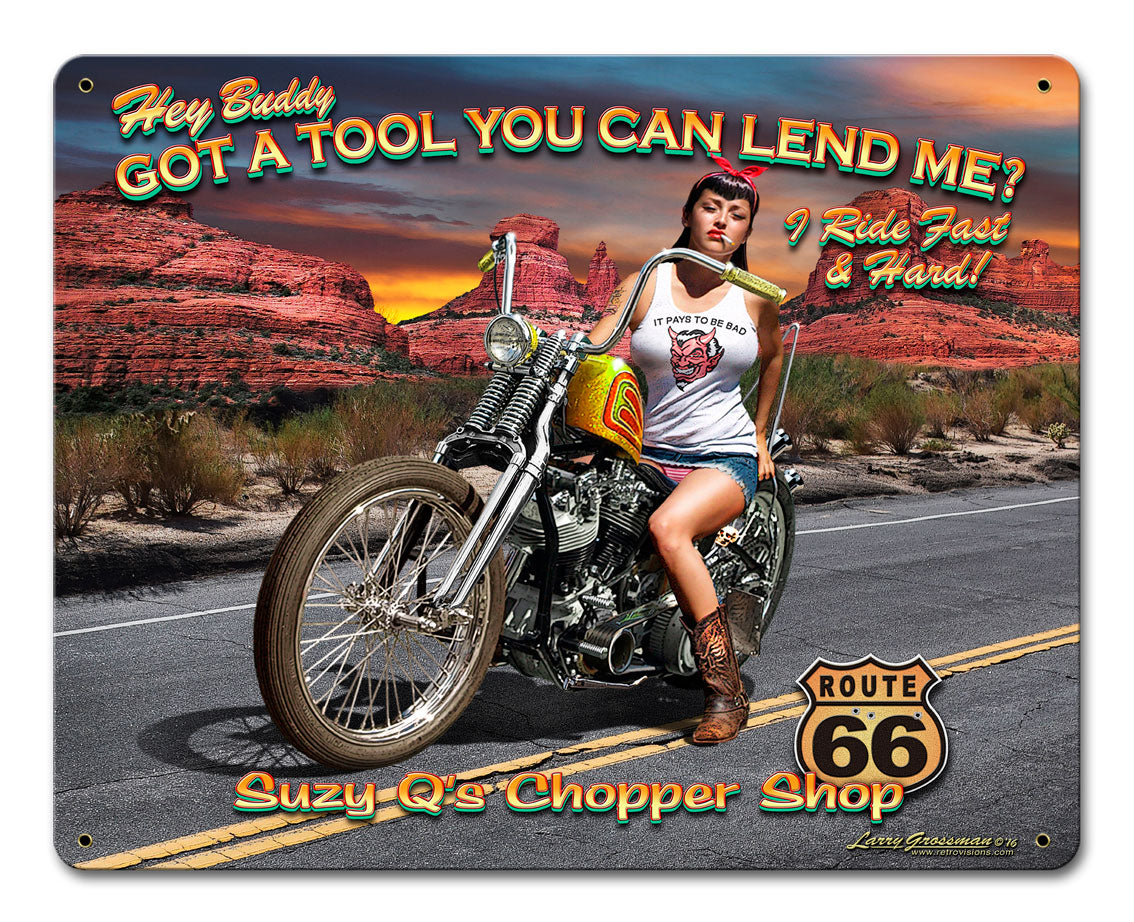 HEY BUDDY GOT A TOOL? Vintage Sign