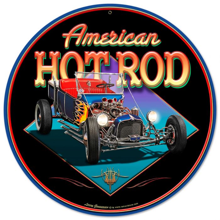 AMERICAN HOT ROD Vintage Sign