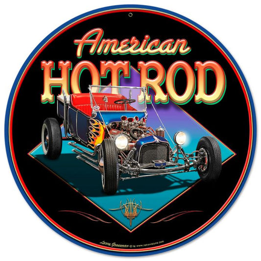 AMERICAN HOT ROD Vintage Sign