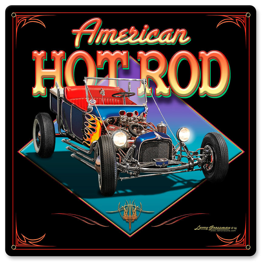 AMERICAN HOT ROD Vintage Sign