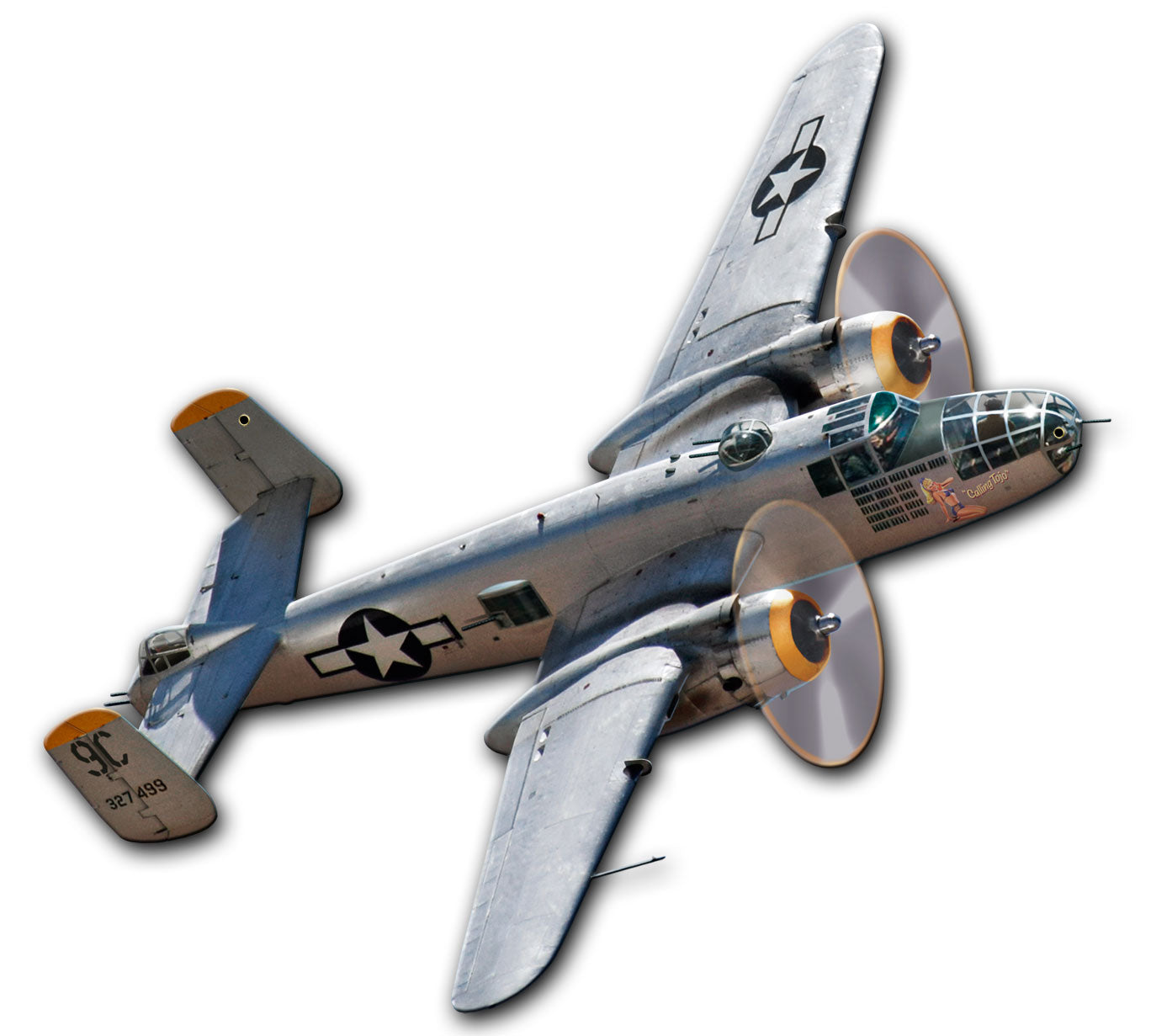 B-25 MITCHELL BOMBER Vintage Sign
