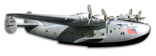 Clipper Airplane Vintage Sign