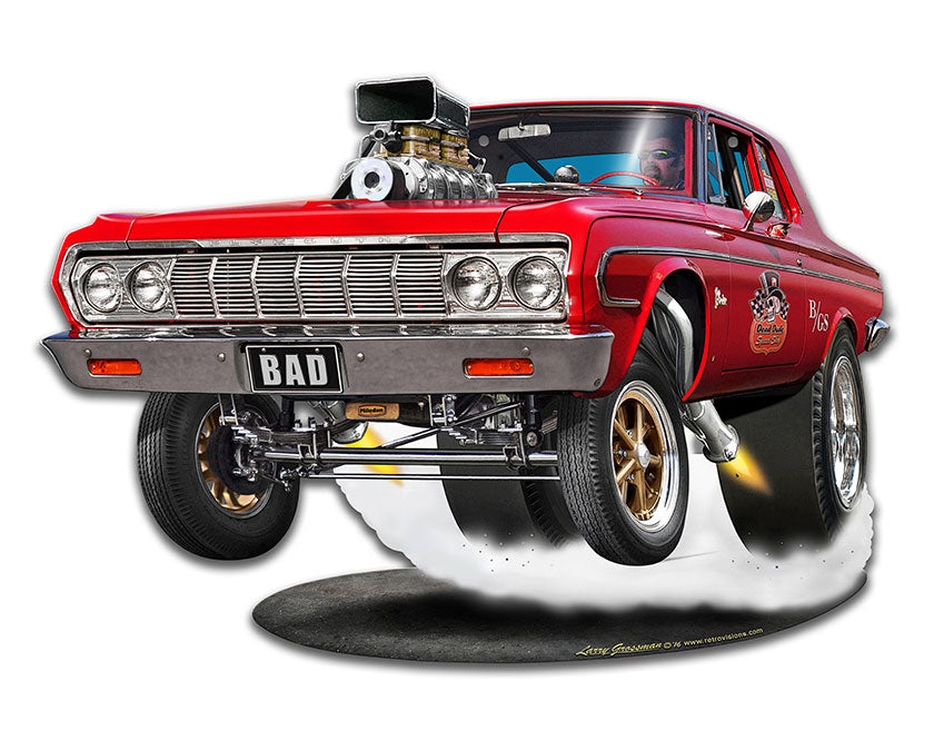 1964 BLOWN MO-POWER Vintage Sign