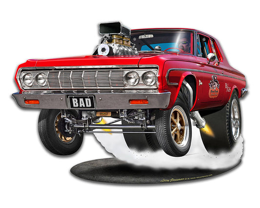 1964 BLOWN MO-POWER Vintage Sign