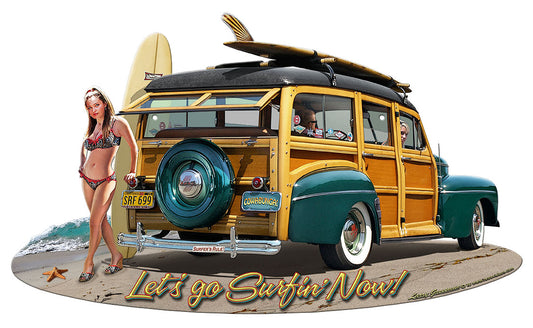 1946 Woodie Vintage Sign