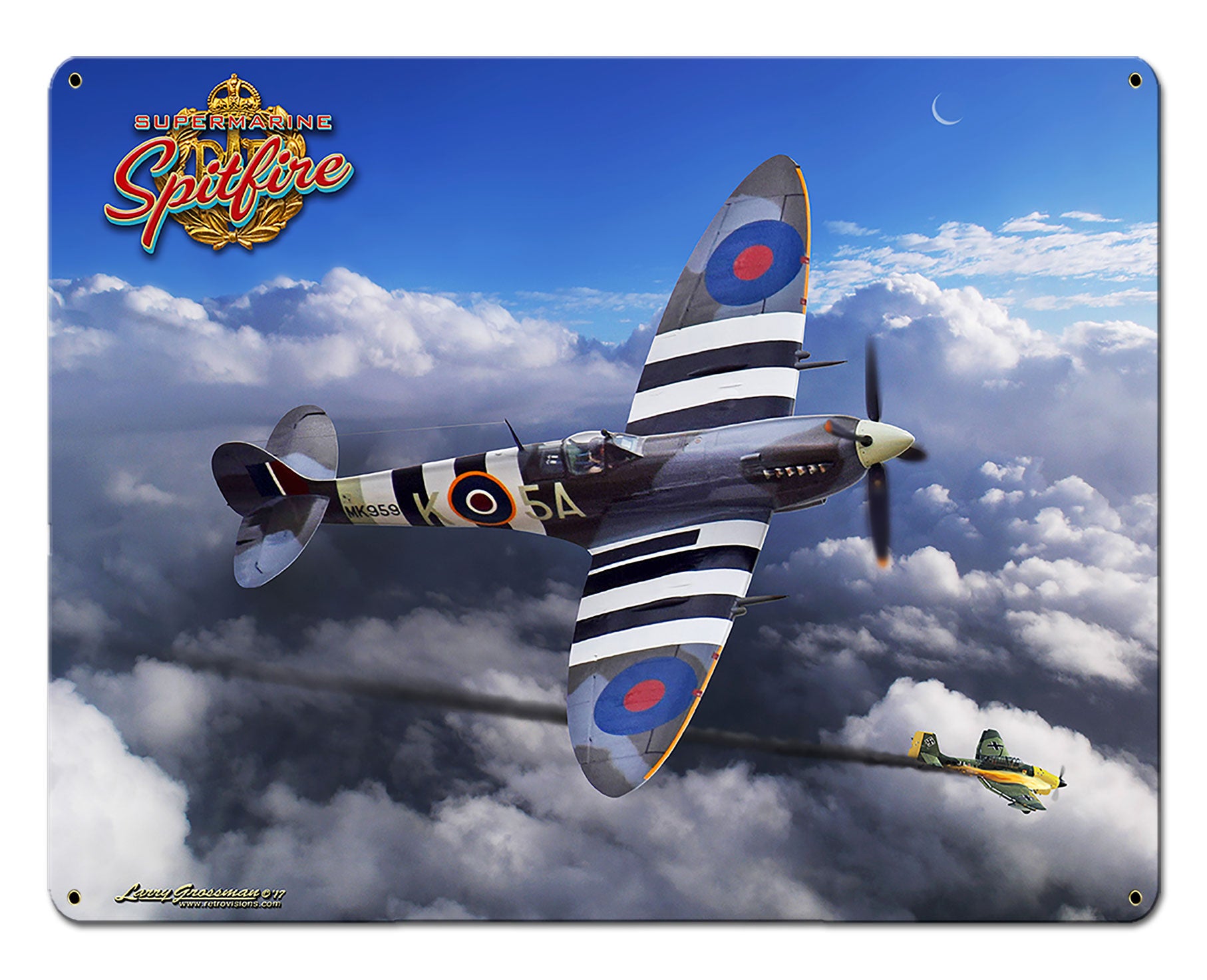 Spitfire Vintage Sign
