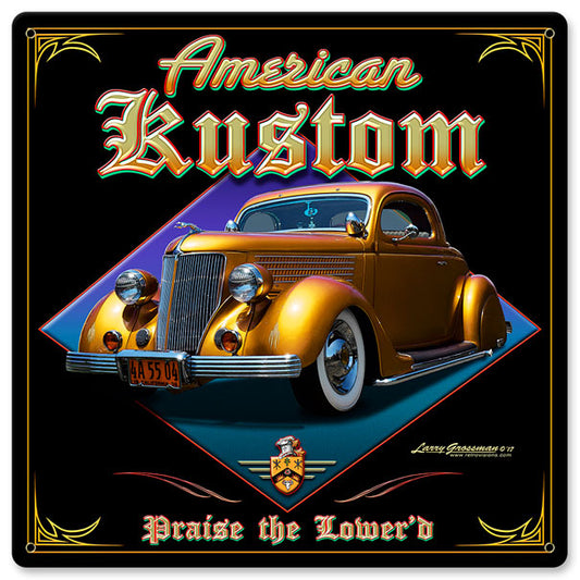 American Kustom Vintage Sign
