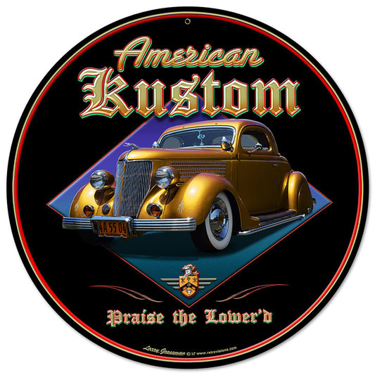American Kustom Vintage Sign