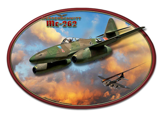 Me-262 Jet Vintage Sign