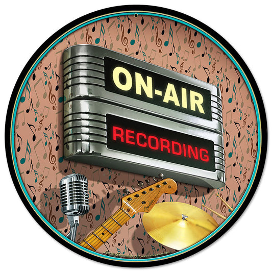 ON AIR Recording Vintage Sign