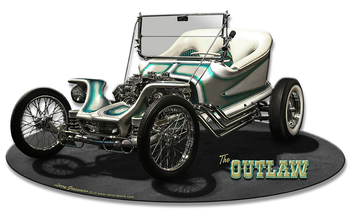 1959 The Outlaw Vintage Sign