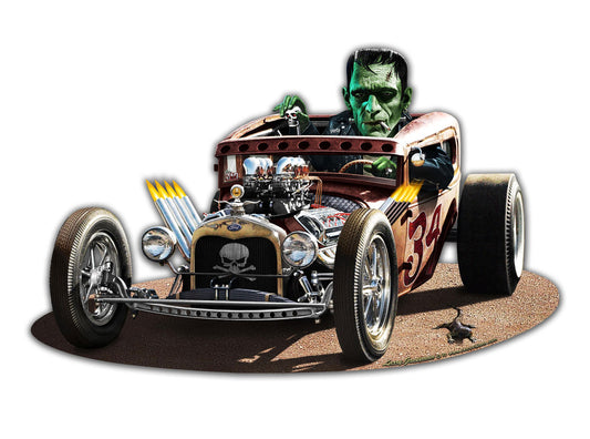 Frankie's Rat Rod Vintage Sign