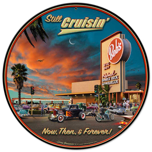 1966 Cruisin Bobs Vintage Sign