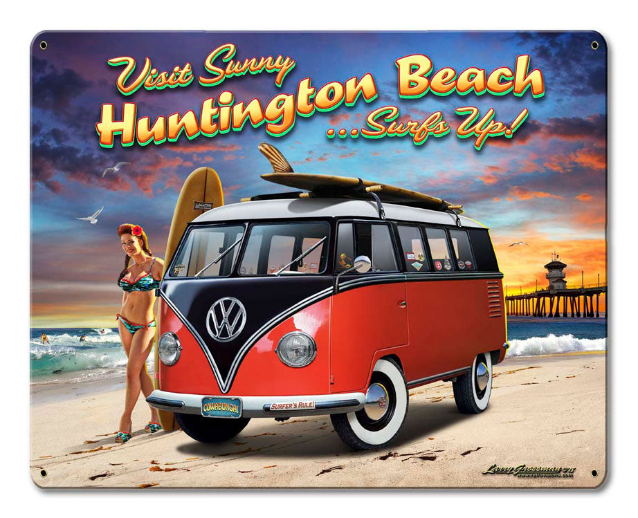 Huntington Beach VW Vintage Sign