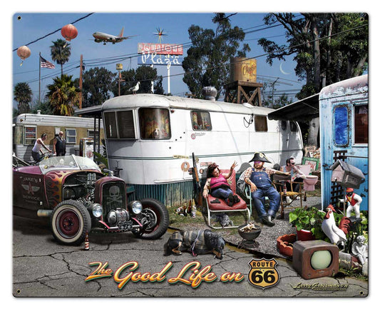 The Good Life Vintage Sign