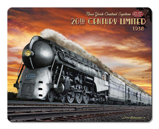 20th Century Limited Vintage Sign