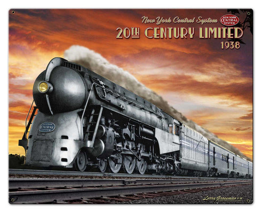 20th Century Limited Vintage Sign