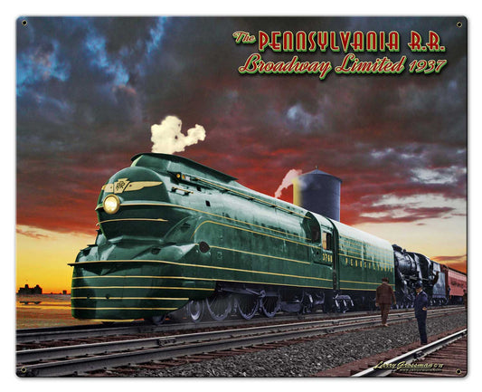 Pennsylvania Railroad Vintage Sign