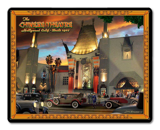 Chinese Theatre Vintage Sign