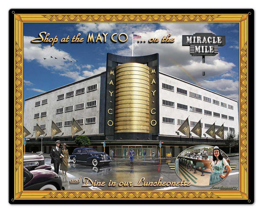 May Co Vintage Sign