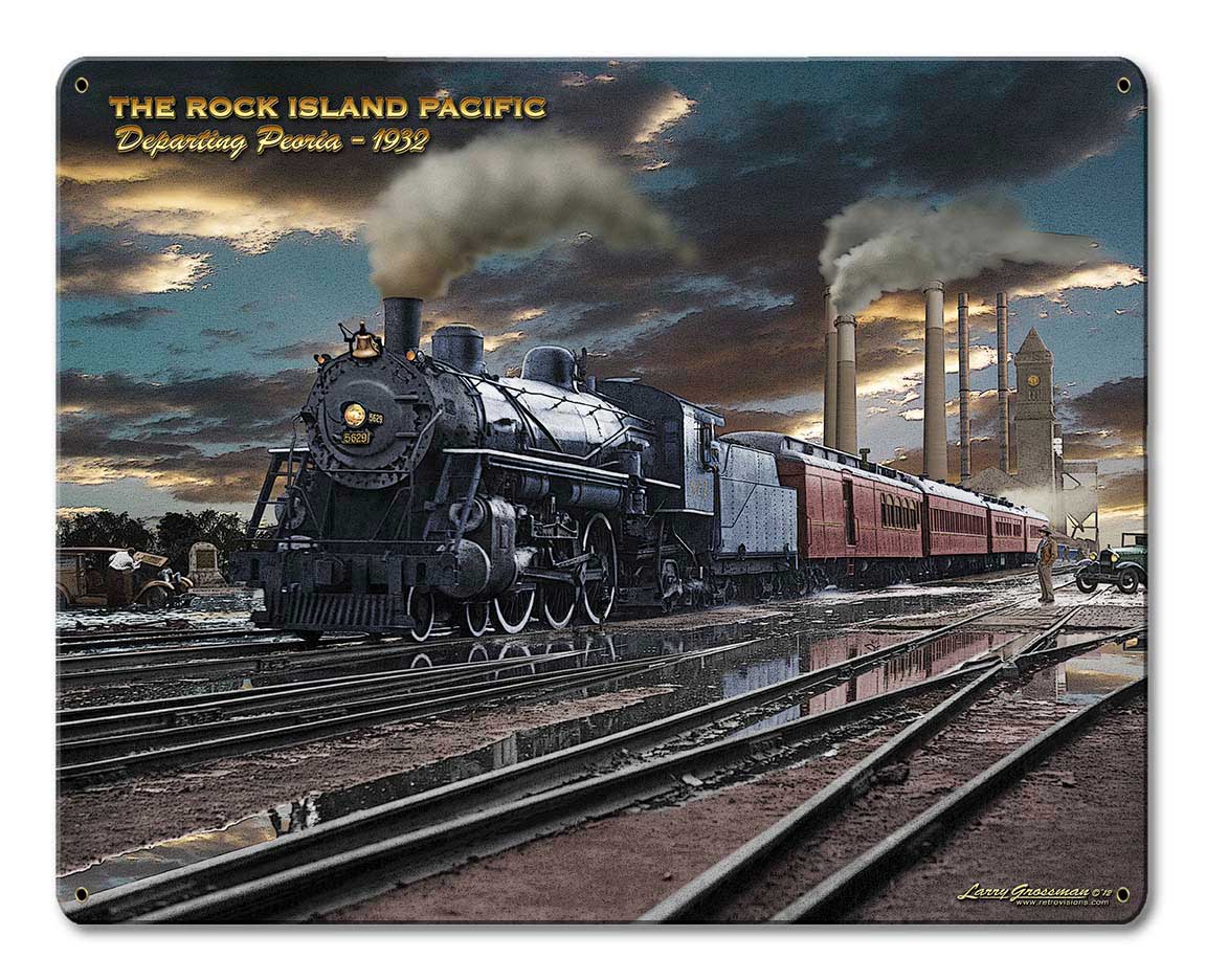 Rock Island Vintage Sign