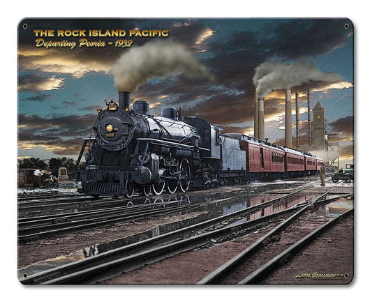Rock Island Vintage Sign