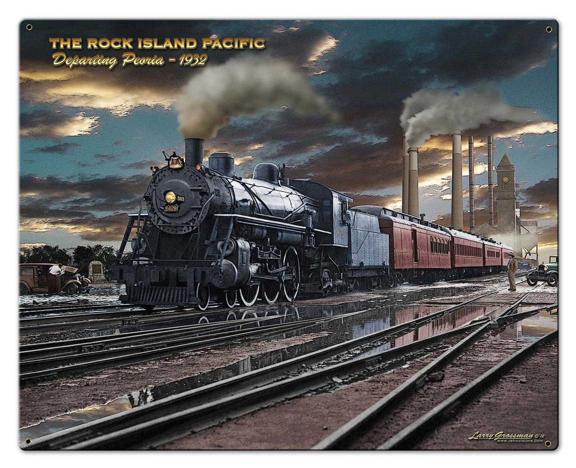 Rock Island Vintage Sign