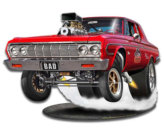 Blown Mopar Cut-out Vintage Sign