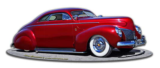 1939 Merc Kustom Vintage Sign
