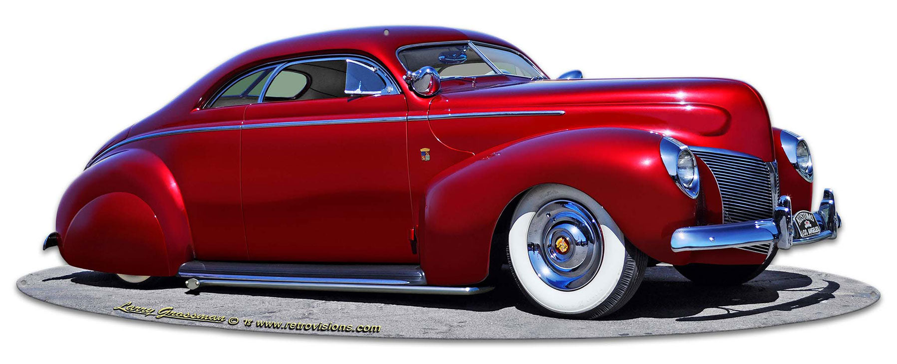 1939 Merc Kustom Vintage Sign