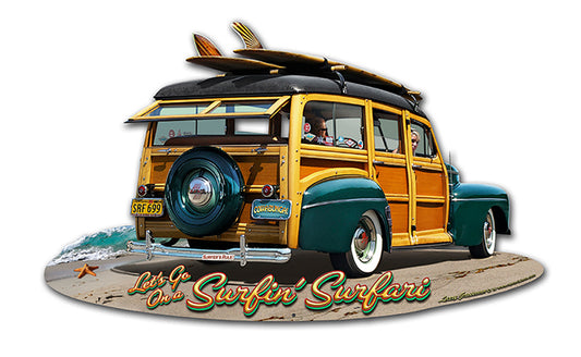 1947 Woodie Vintage Sign