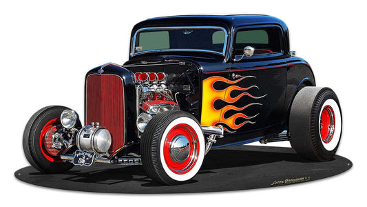 1932 Deuce Coupe Cutout Vintage Sign