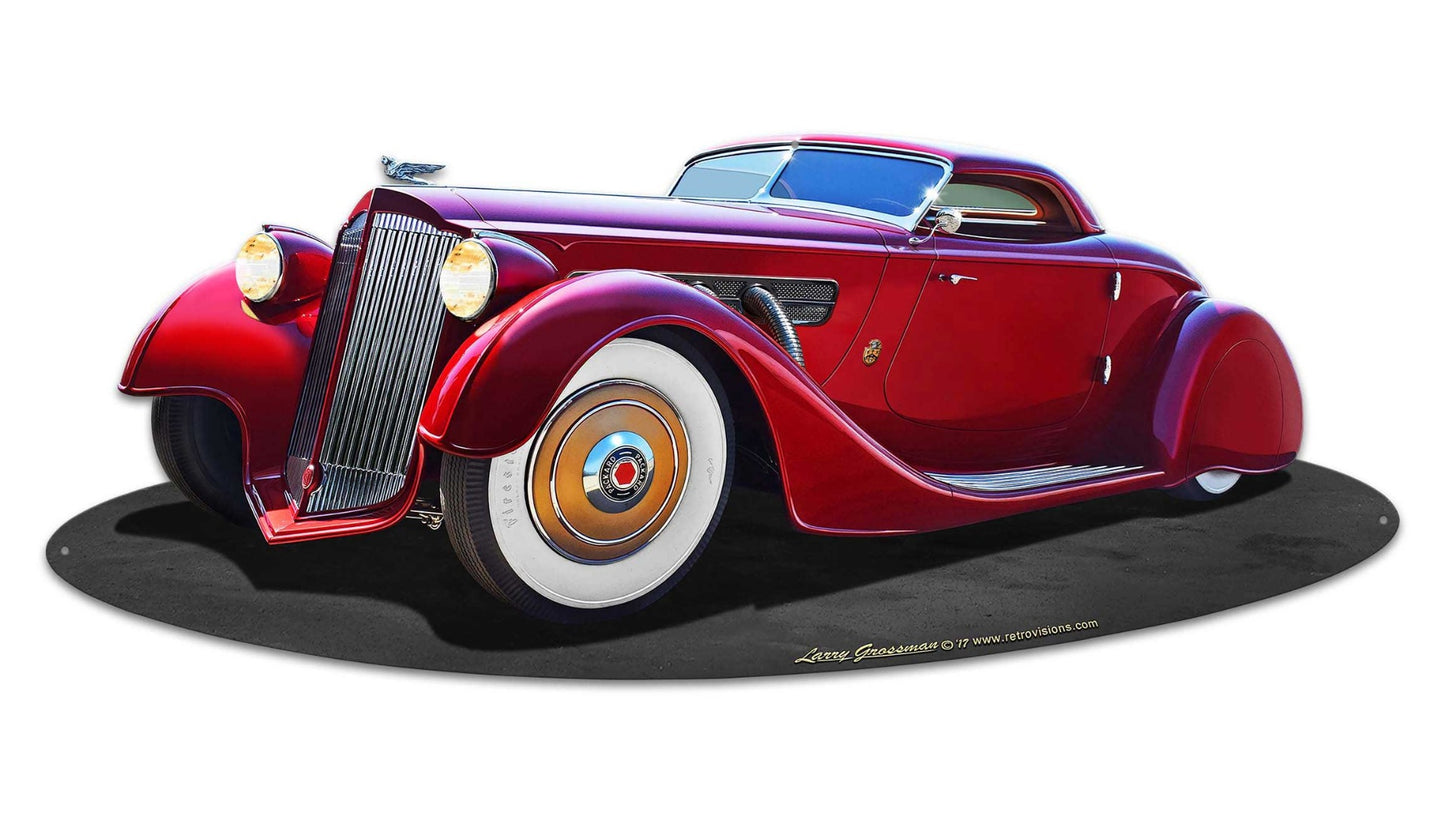1940 Packard Kustom Vintage Sign