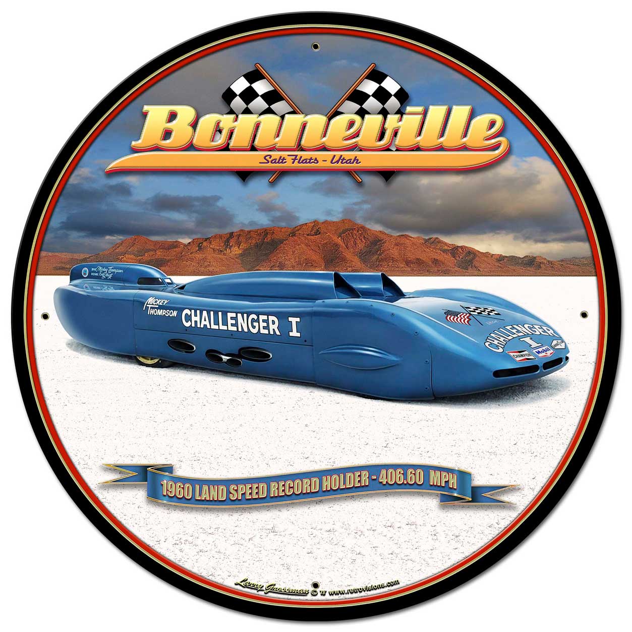 1960 Challenger 1 Vintage Sign