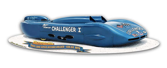 1960 Challenger Cutout Vintage Sign