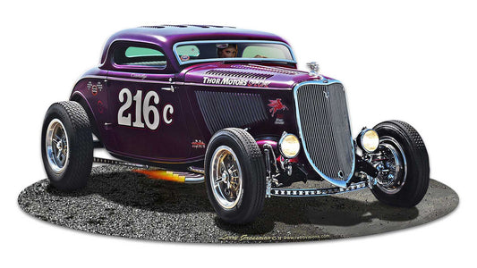1933 Speed Coupe Vintage Sign