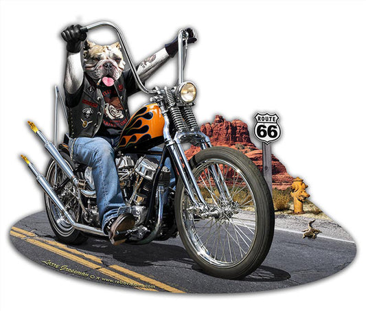 Born To Be Wild Vintage Sign