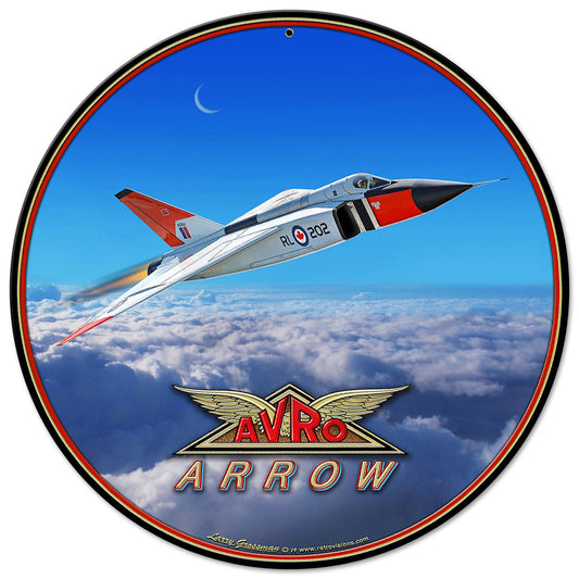 Avro Arrow Vintage Sign