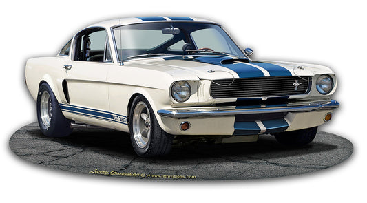 1965 Mustang GT 350 Vintage Sign