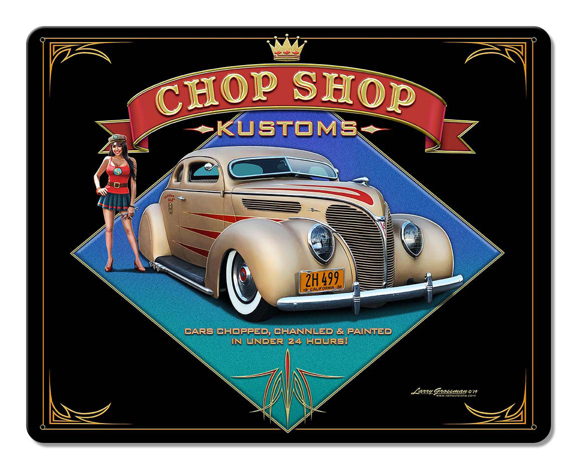 1938 Ford Kustom Vintage Sign