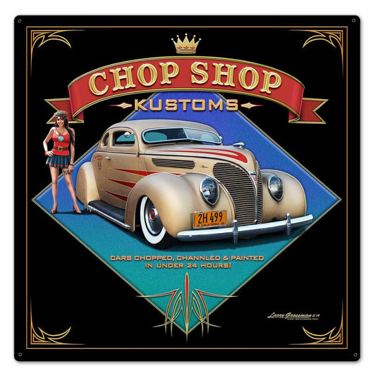 1938 Ford Kustom Vintage Sign